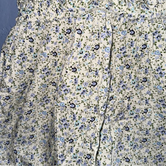 Free People Tea Camo Floral Mini Dress Size Large - Picture 8 of 9